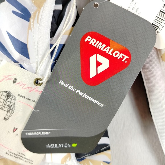 FP Movement Puffer Jacket Womens Small Polar Bear PrimaLoft Packable - Picture 9 of 13